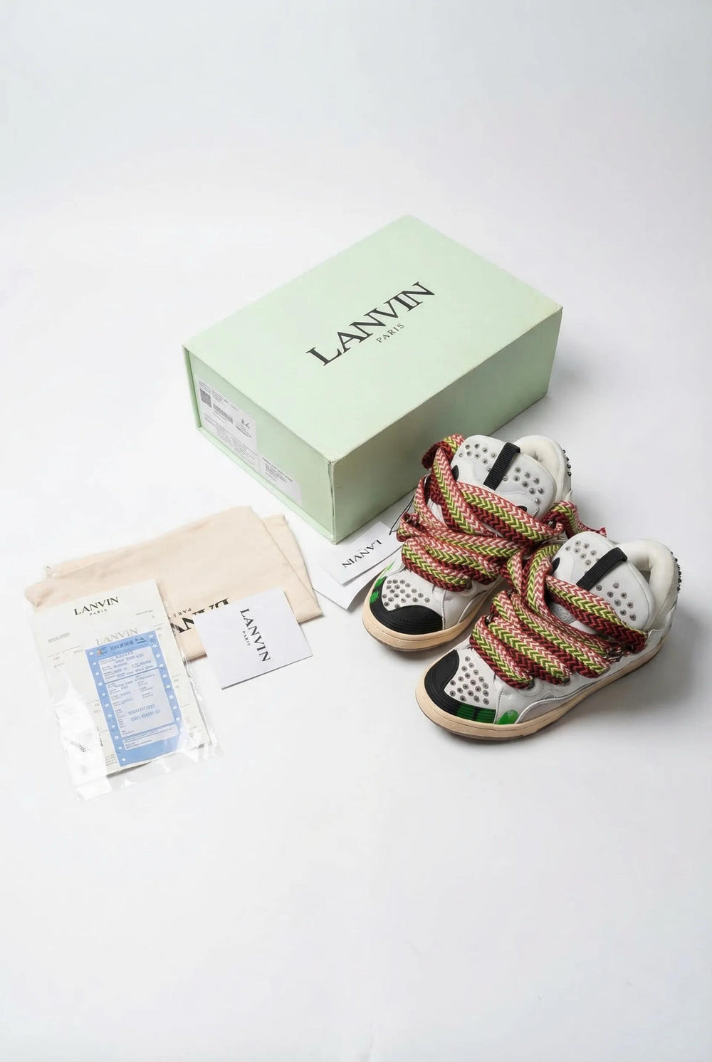 Lanvin Curb Sneaker – Graffiti