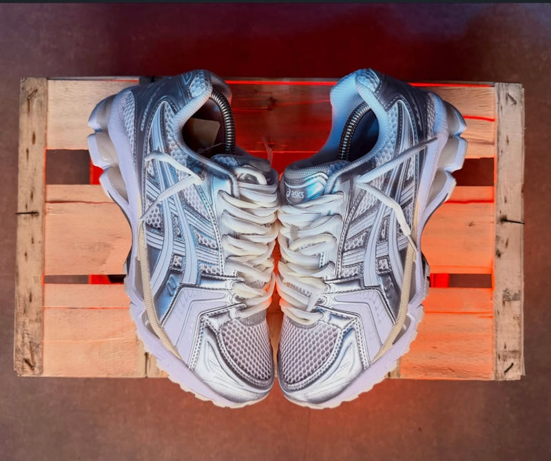 ASICS x JJJJound Gel-Kayano 14 "Silver/White"