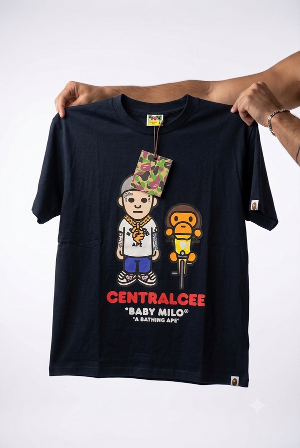 A Bathing Ape x Spotify Central Cee Baby Milo T-Shirt 🦍🎵