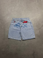 Rynning Dog denim shorts-Light blue