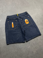 Rynning Dog denim shorts-Dark blue