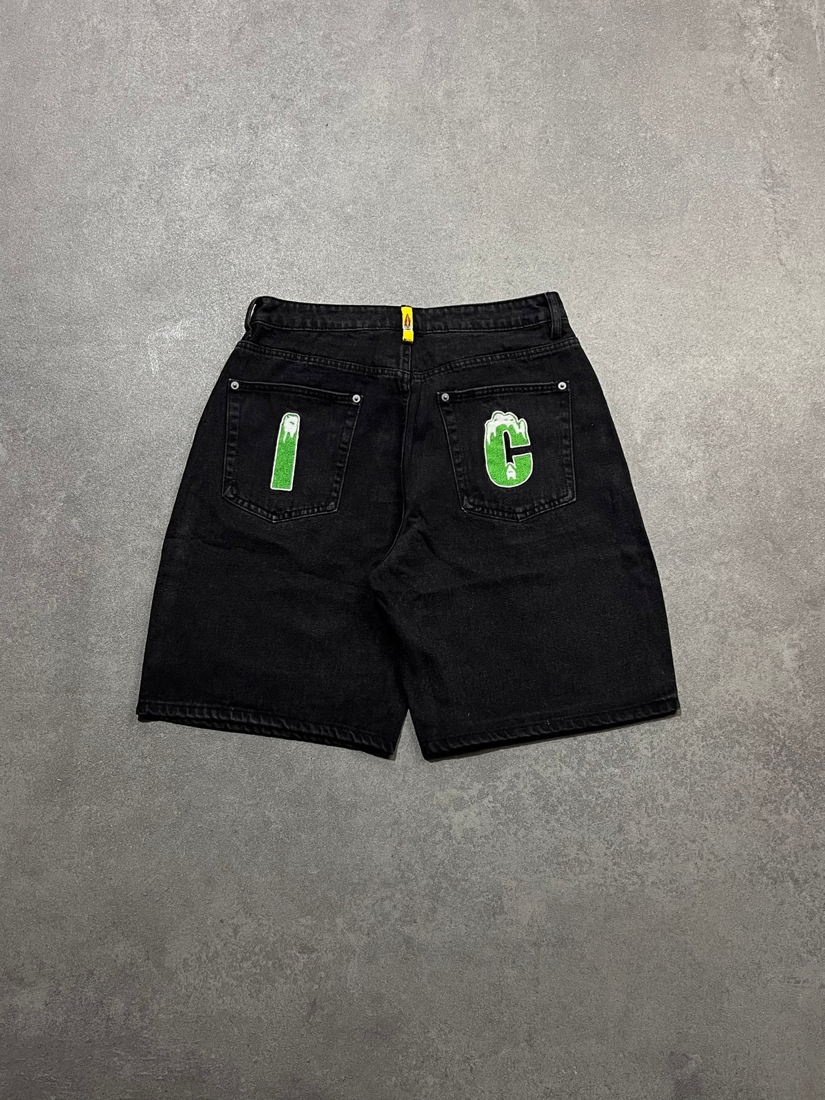 Rynning Dog denim shorts-Black
