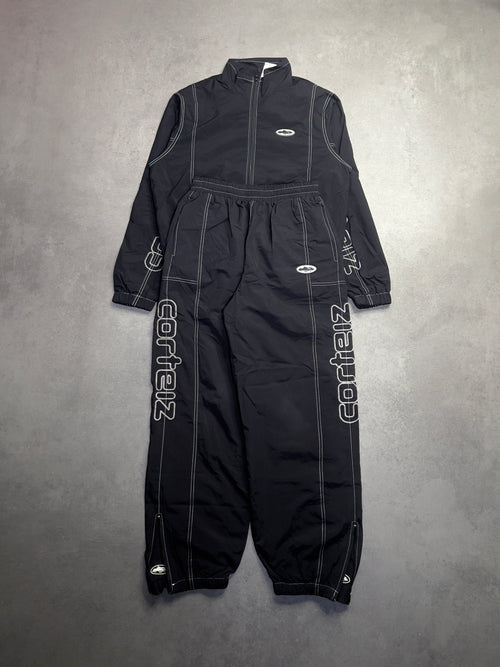 Corteiz Boiler Tracksuit – Black