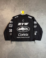 Veste d'entraînement Corteiz Sponsors – Noir