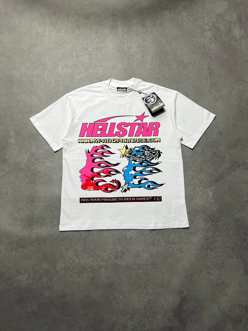 HellStar white T