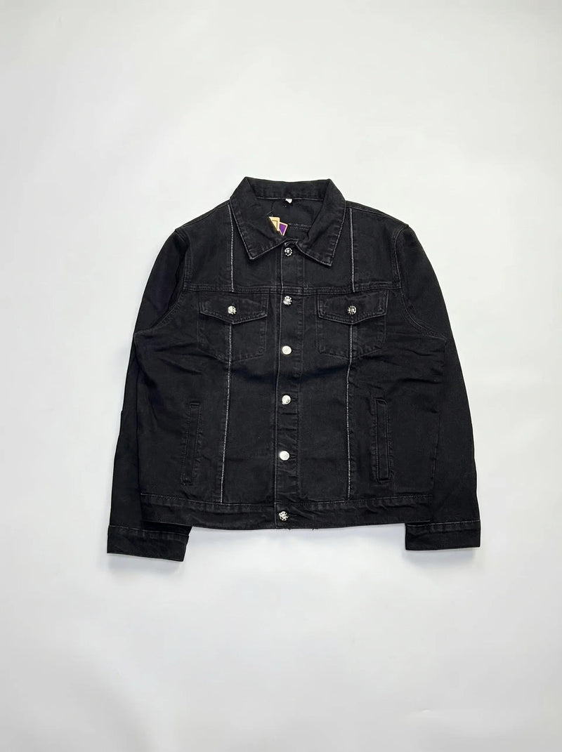 Corteiz C-Star Denim Jeans – Black