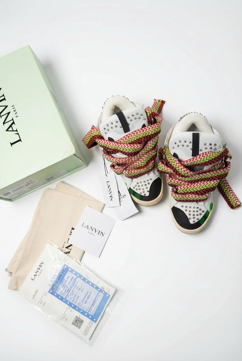 Lanvin Curb Sneaker  – Graffiti