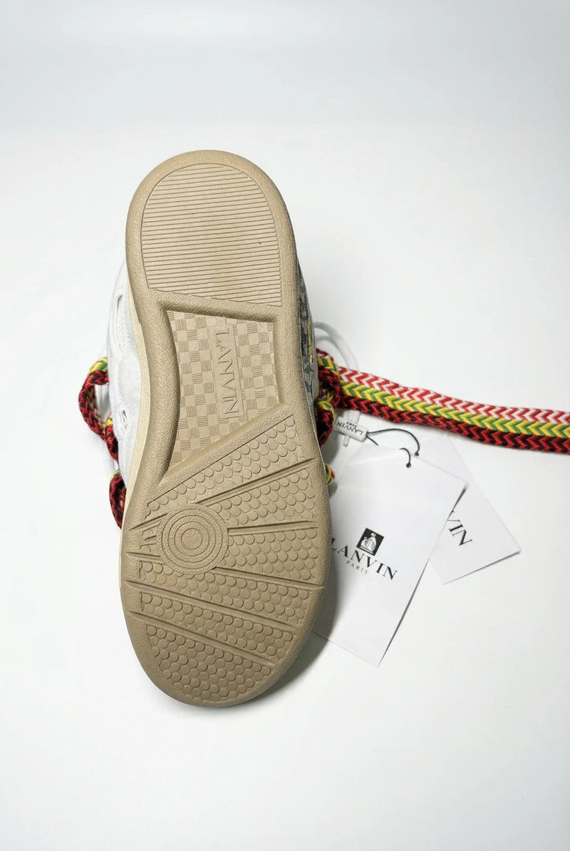 Lanvin Curb Sneaker  – Graffiti
