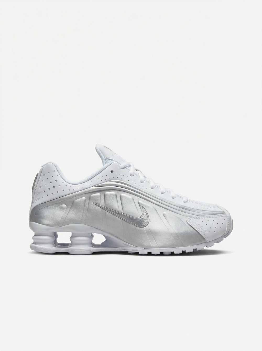 nike shox - white