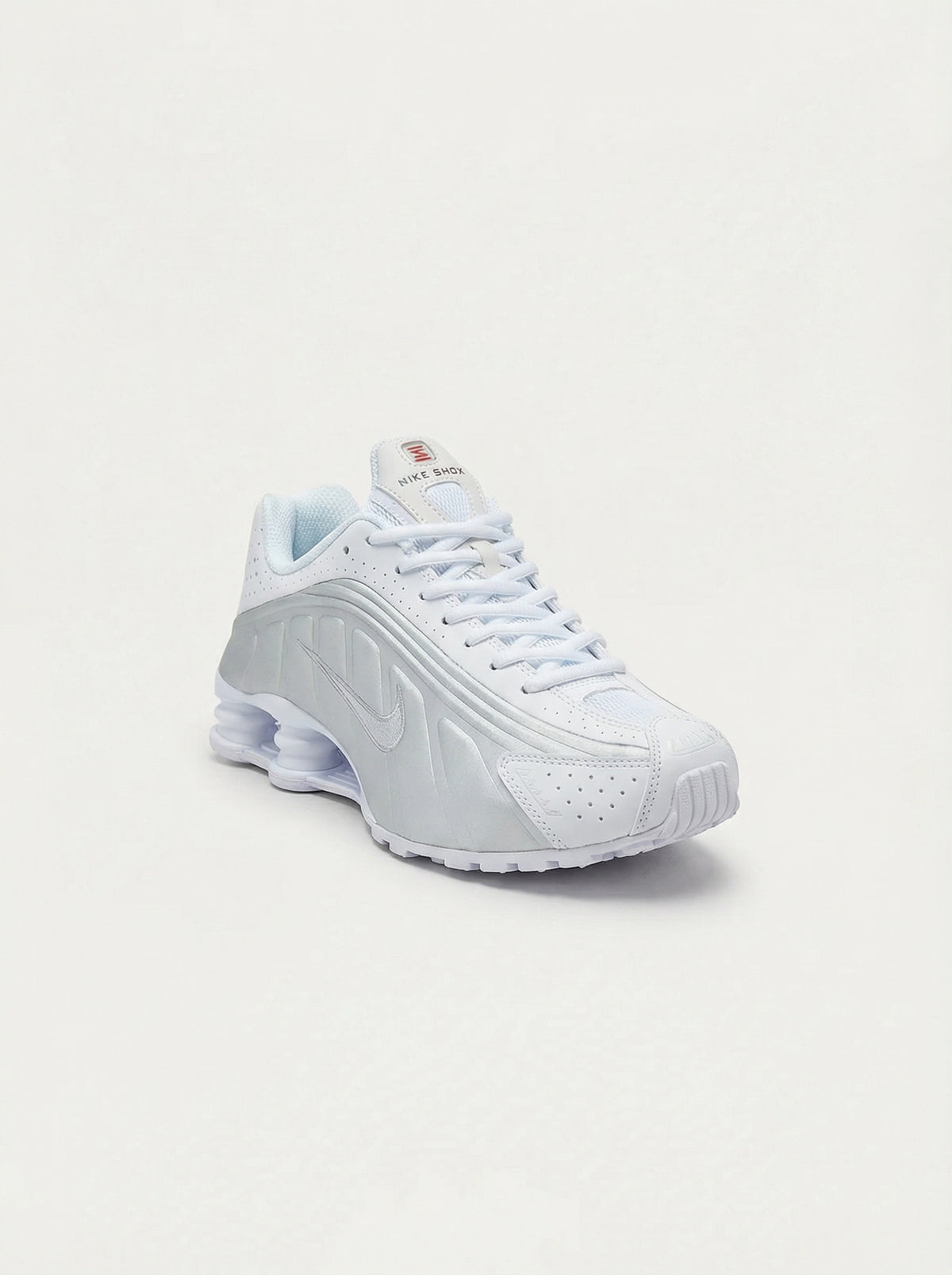 nike shocks - white
