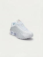 nike shocks - white