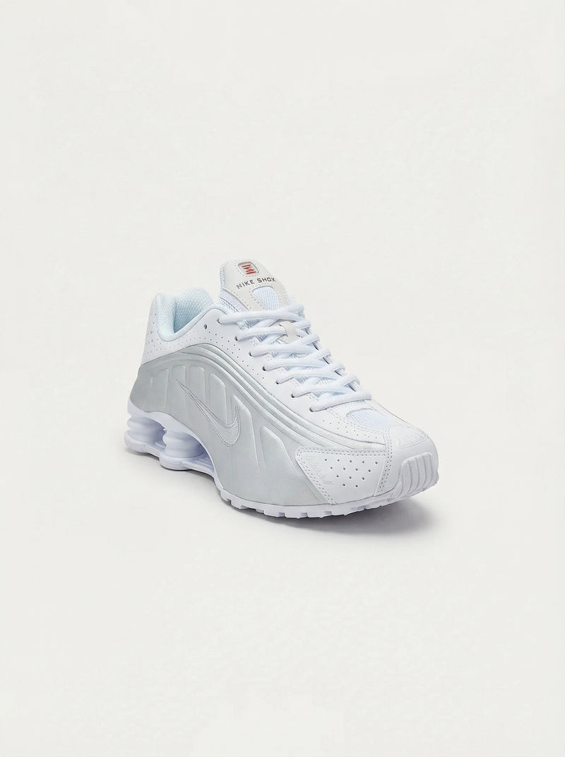 nike shocks - white