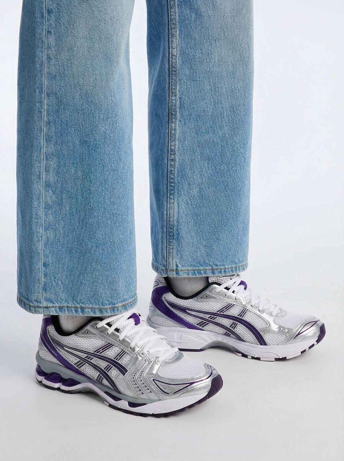 ASICS Kayano 14 – White Purple