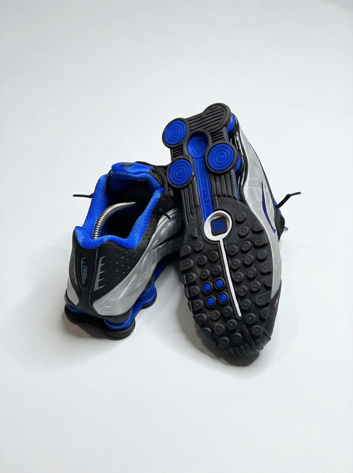 nike shocks - Blue