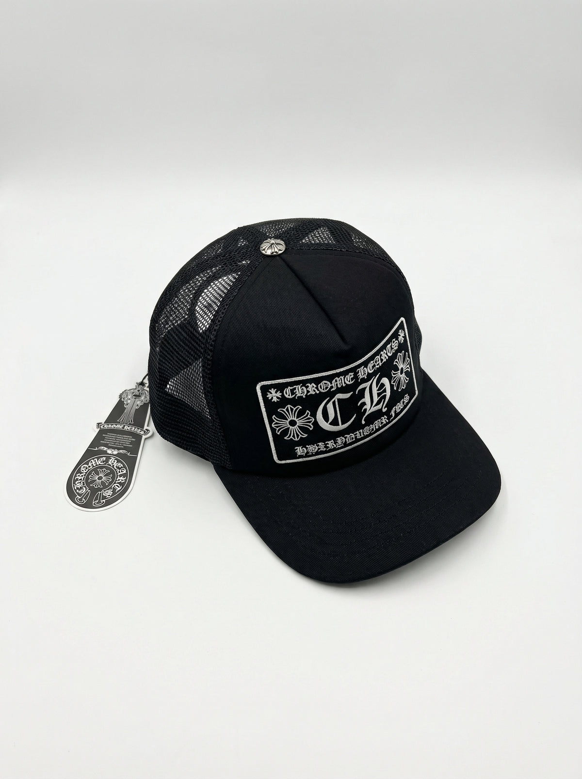 CHROME HEART HAT - BLACK