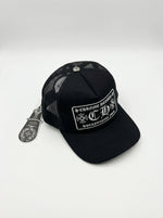 CHROME HEART HAT - BLACK