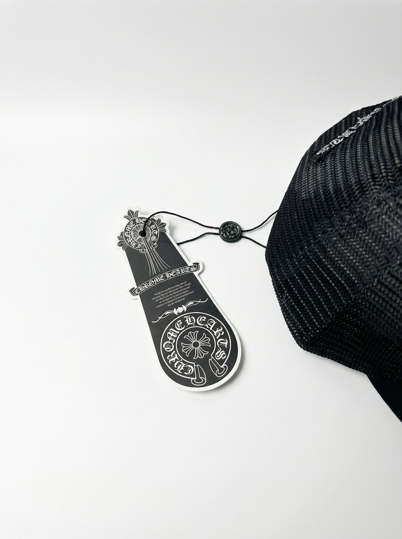 CHROME HEART HAT - BLACK