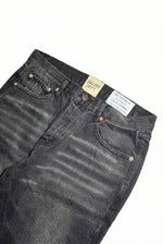 Gallery Dept Two-Tone Flared Jeans – Black / Blue