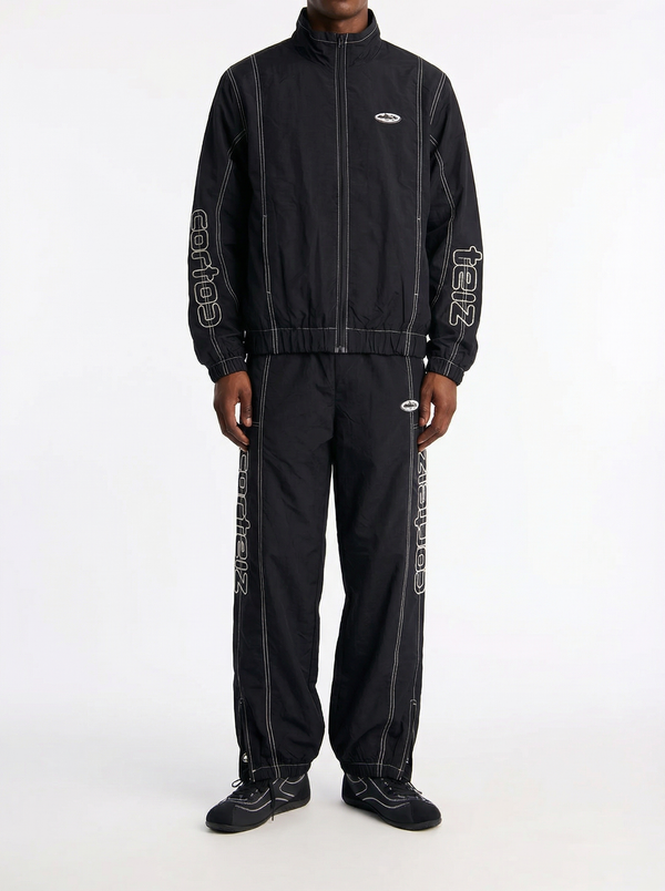 Corteiz Boiler Tracksuit – Black