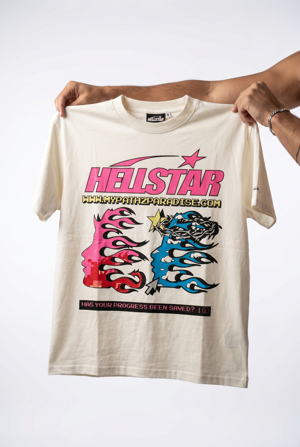 HellStar white T